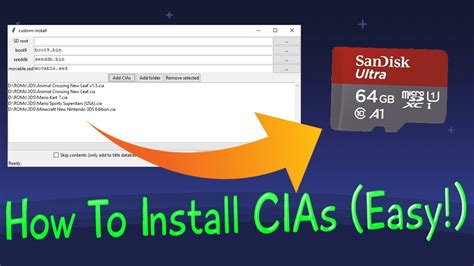 3dscia|[3DS] How To Install CIAs From PC (Best Installation Method).